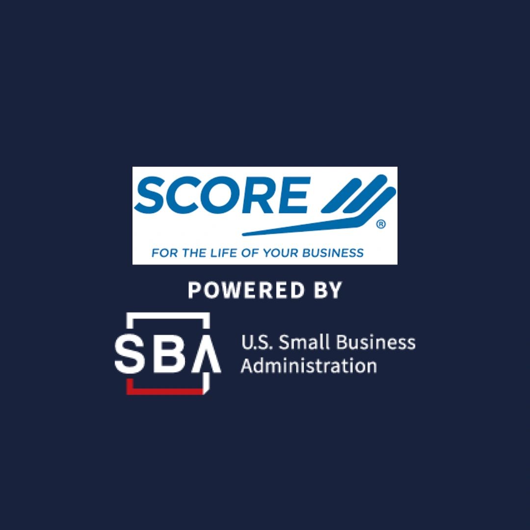 SCORE logo with U.S. Small Business Administration.