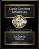 BusinessRate Top 3 2026 award for Copple Concierge Services LLC La Quinta property management
