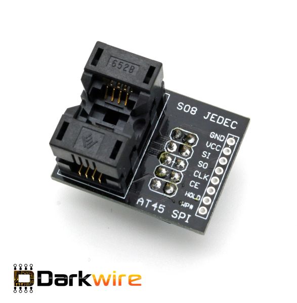 FlashcatUSB - ATMEL / Adesto AT45 Series SOIC8N Adapter