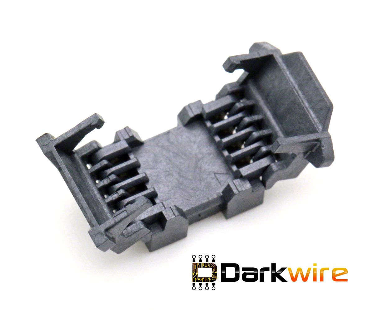 SPI Flash Clamshell Socket 8 pin SO8W Wide 208mil