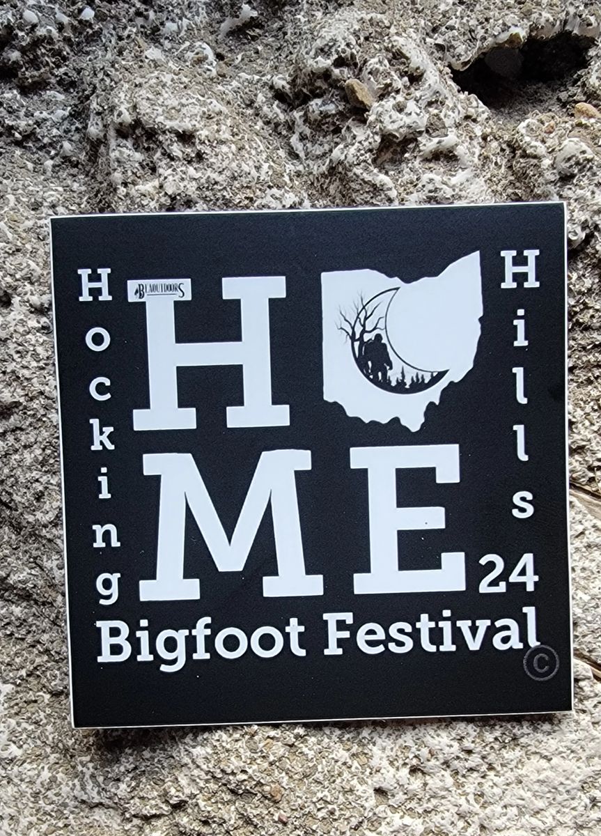 2025 Official Hocking Hills Bigfoot Festival Sticker