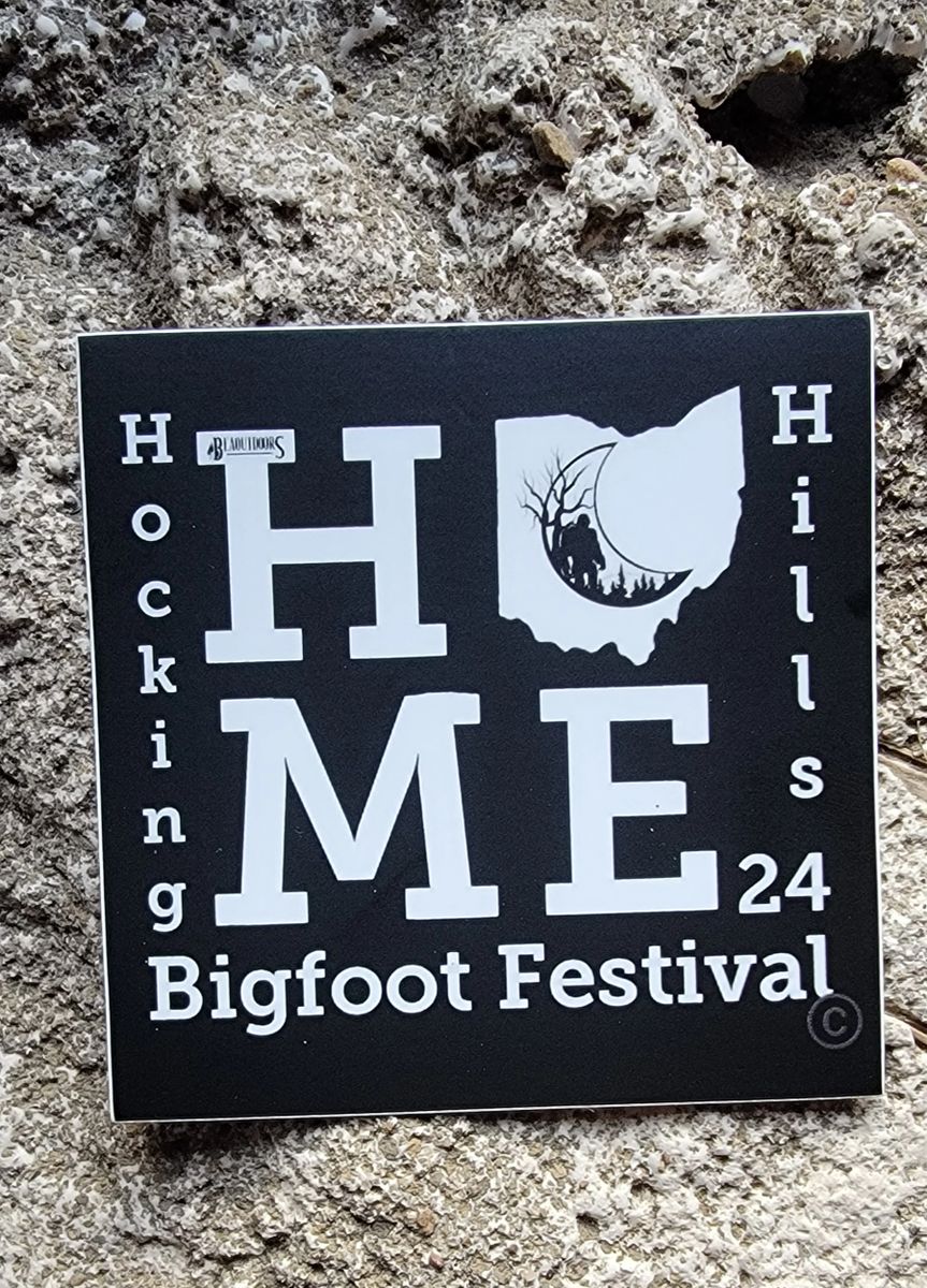 2024 Official Hocking Hills Bigfoot Festival Sticker