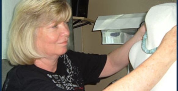 San Diego Jewelry Designer & Artist at work in Studio 35 in Spanish Village Art Center, Balboa Park