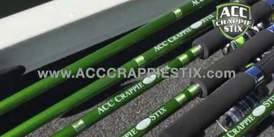 ACC Crappie Stix Green Series Rods