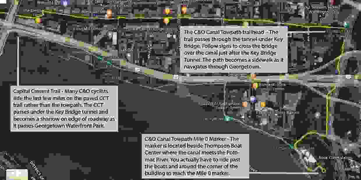 Maps Cycling the Great Allegheny - Qt=q 1