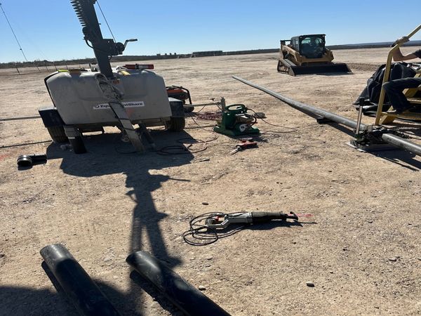 Poly Welding and Trenching