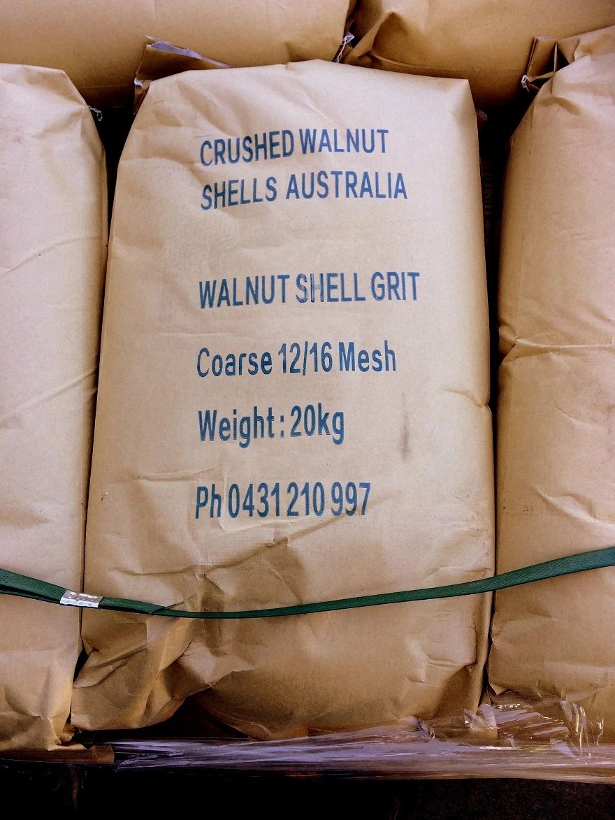 CRUSHED WALNUT SHELLS AUSTRALIA