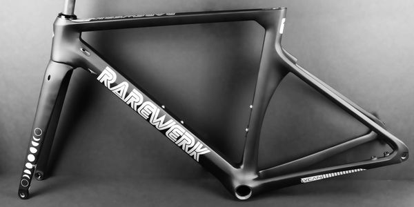 Rarewerk Lycan Aero Carbon Frame. Custompaint colors available.  carbon bicycle frame made to order.