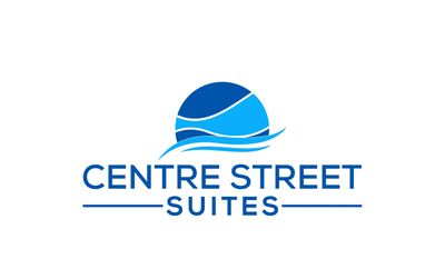 Centre Street Suites Logo in Blue