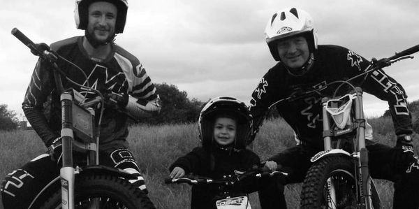 3 Generations of motorcycling