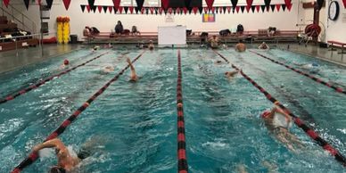 Masters Swimming Connetquot High School Pool