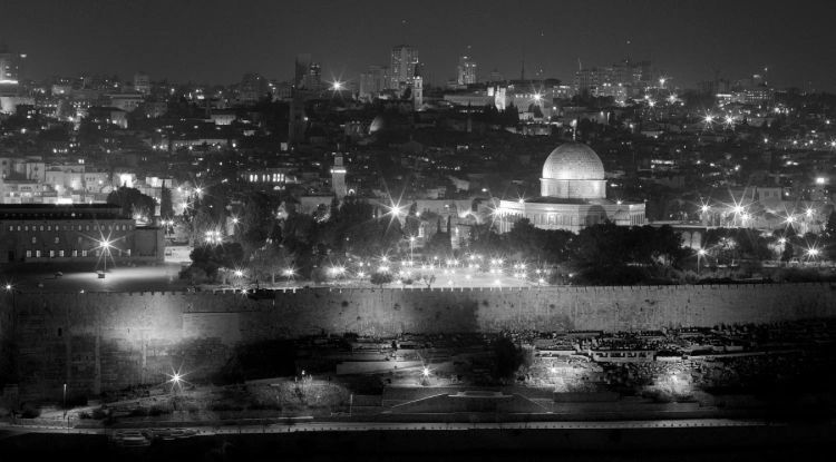 East Gate from the Mount of Olives