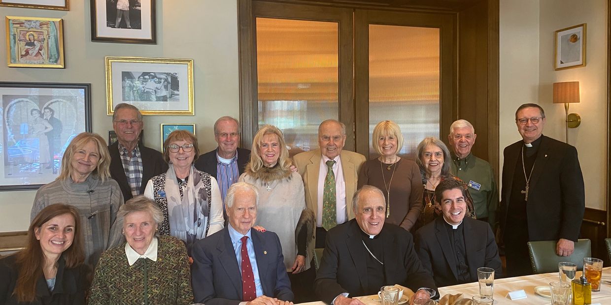 Serra International President Emanuele (Beatrice) Costa visited Houston from Lugano, Switzerland.