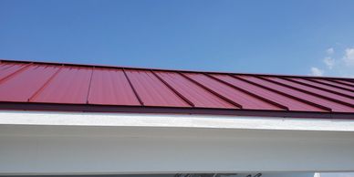 Metal roofs. Michigan