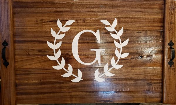 OVEN COVER with Family Initial