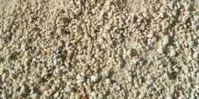 Stone dust or limestone screenings are suitable for horse stalls or trails.