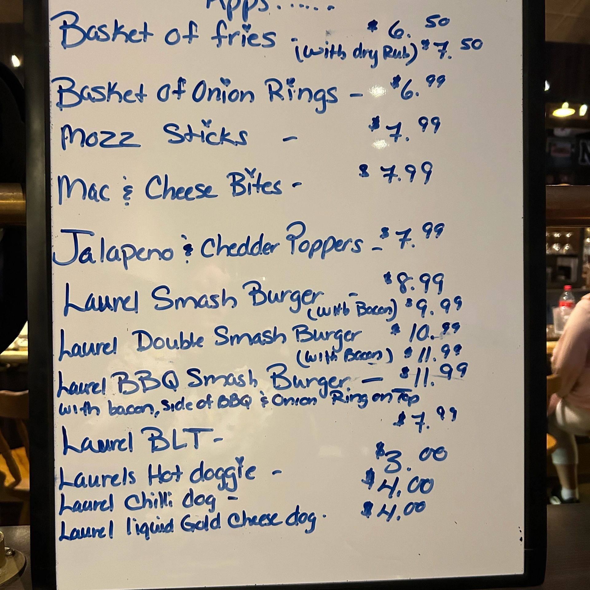 Open Thursday and Friday for Lunch & Dinner. Check out our flexible menu! Photos to follow