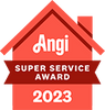 Angi 2023 Super Service Award Logo