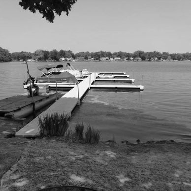 Wave Armor Floating Docks Commercial boat slips.