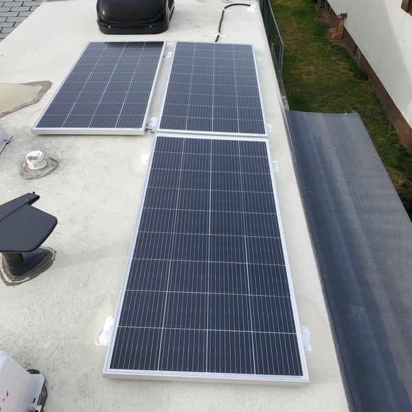 600 Watts of rooftop solar