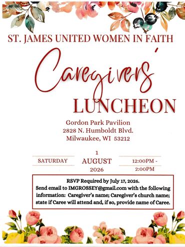 New St. James United Women In Faith Caregivers Luncheon,