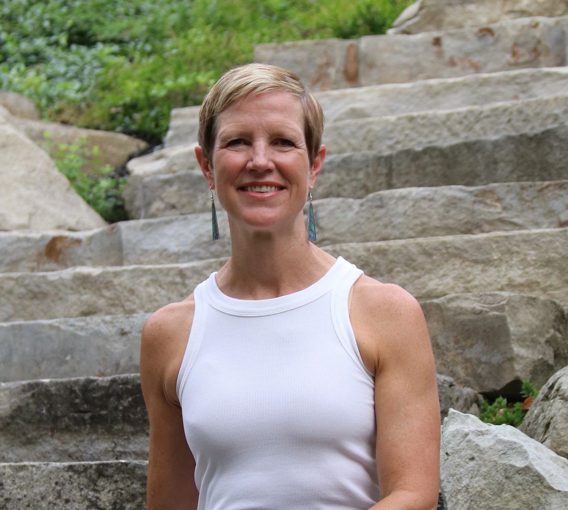 healthy woman smiling