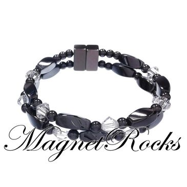 Hematite Magnetic Jewelry - Magnet Rocks