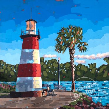 "Light On The Lake" Mount Dora Lighthouse