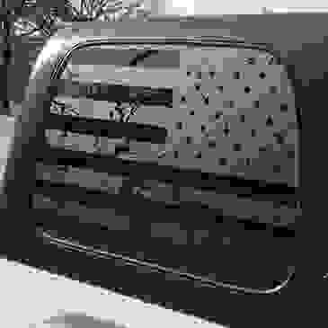 Jeep Stickers & Vinyl Decals | Jeep Stickers Uses Only Oracal Vinyl
Jeep Wrangler Distressed American Flag stickers