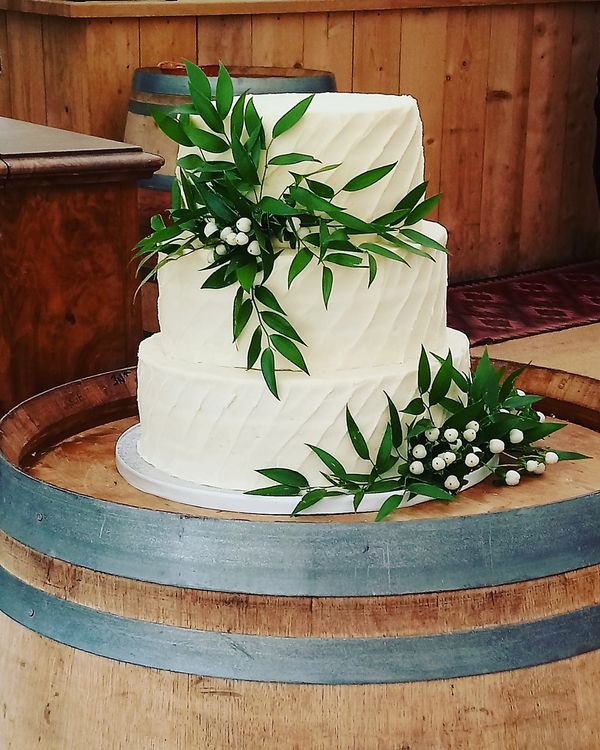 Rustic Buttercream and Foliage