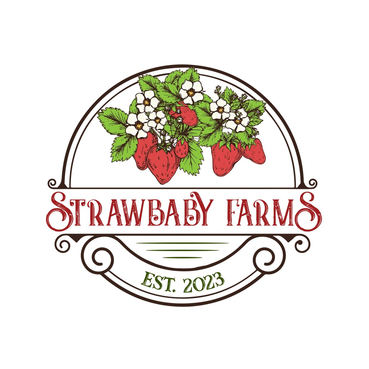 Strawbaby Farms Logo