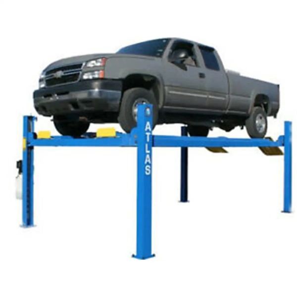 ATLAS 14000 CAPACITY  4 POST SERVICE LIFT
FREE SHIPPING
2800 Lbs
67.75" under runway
Runway 207" len