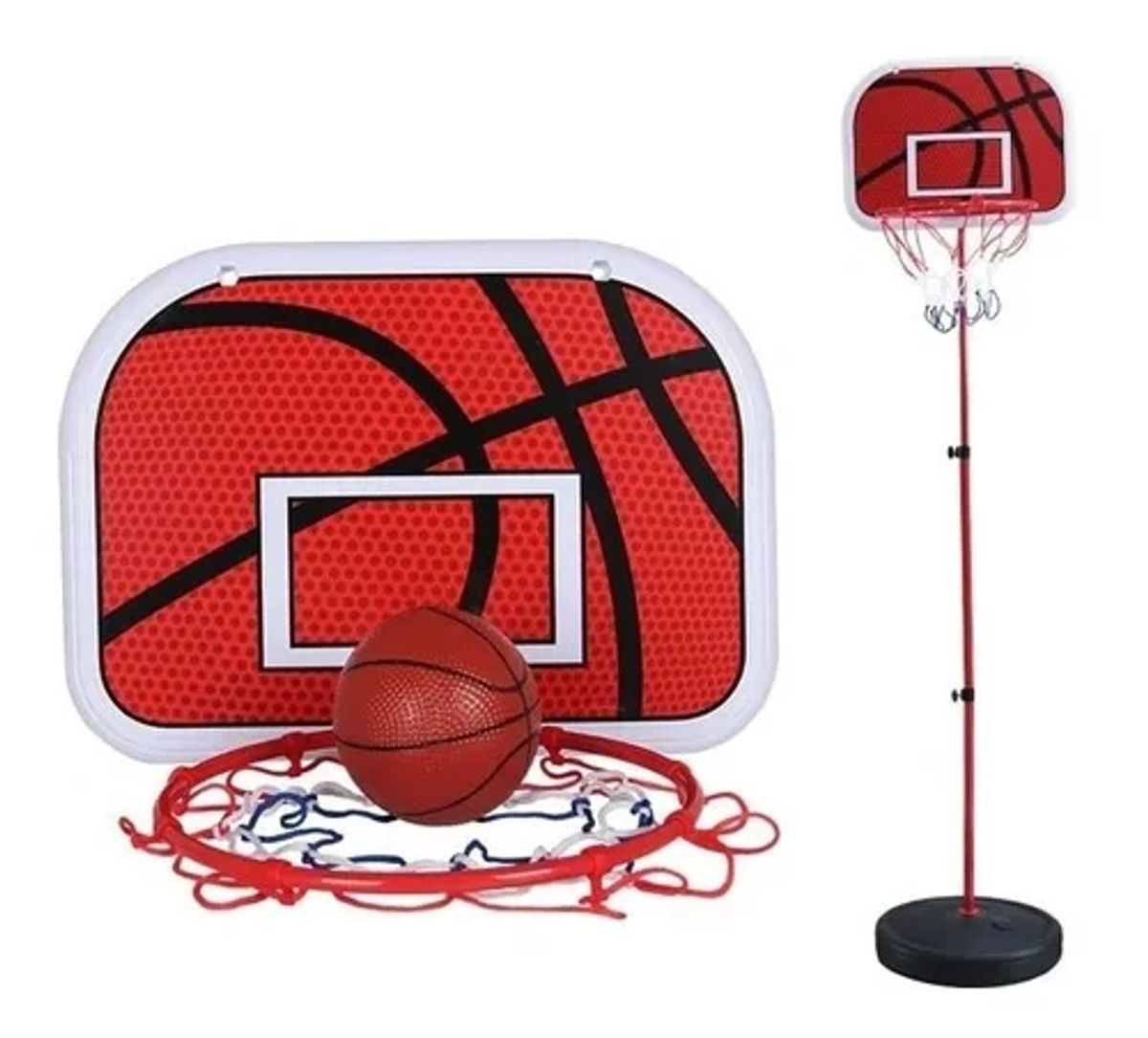 Mini Canasta De Basquetbol Basketbal Niño Deporte 1,80cm