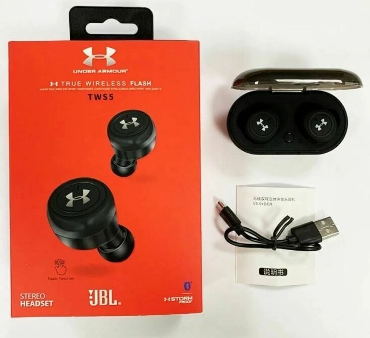 Audífonos Bluetooth J-bl Under Armour Tws Manos Libres Oem