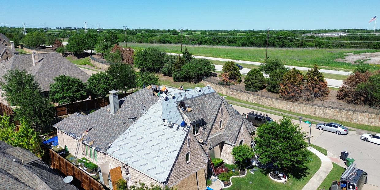 polar bear roof repair image