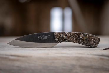 Crafted with Turritella Agate