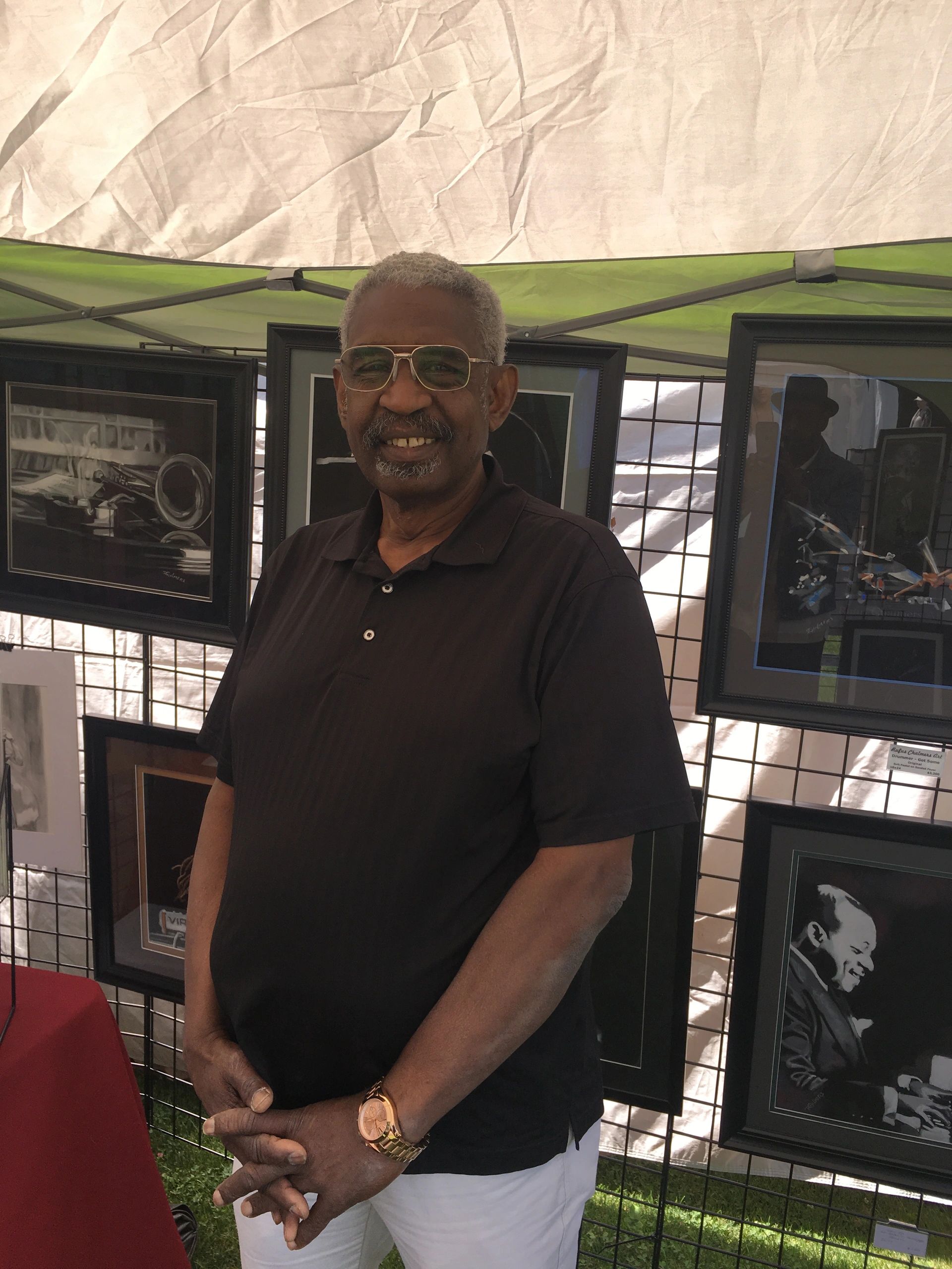 Jazz Musician Portraits - Rufus Chalmers Fine Art