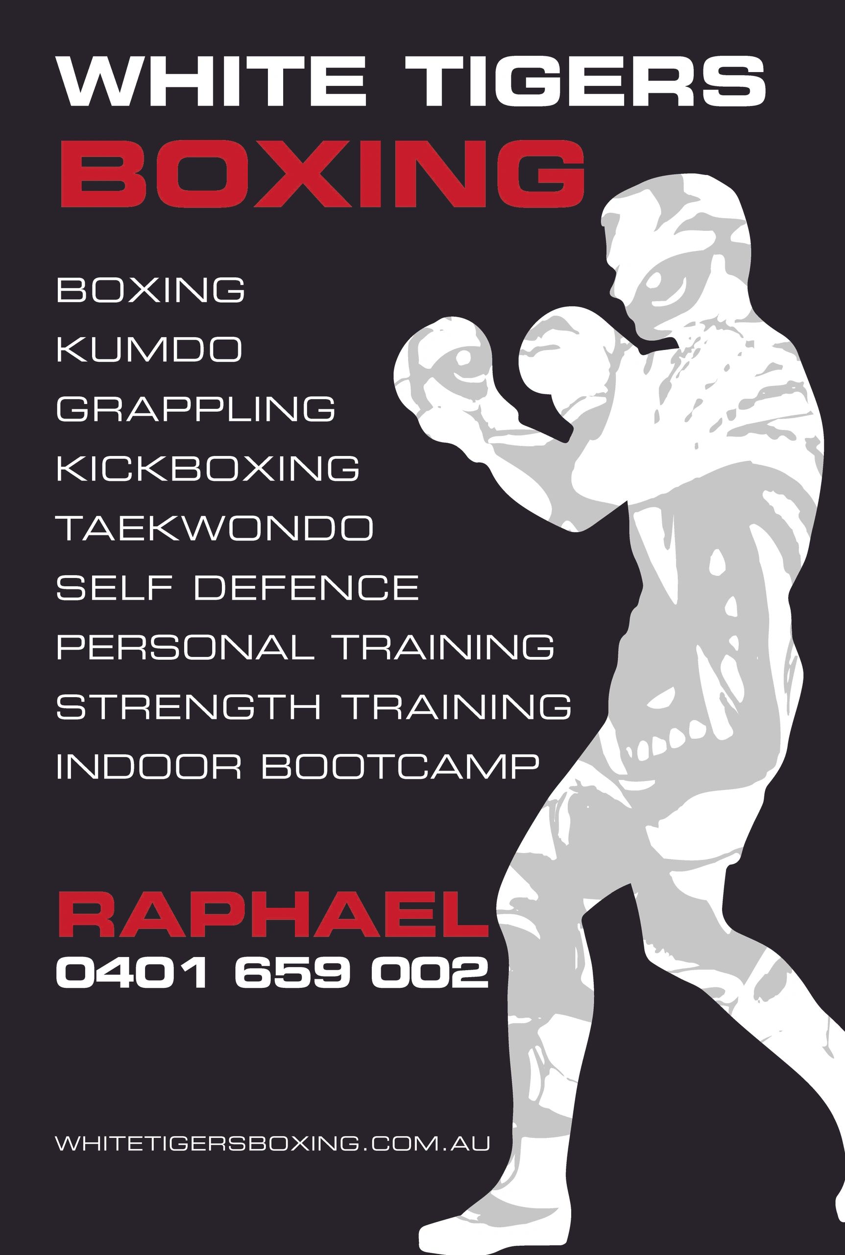 Fighters White Tigers Boxing