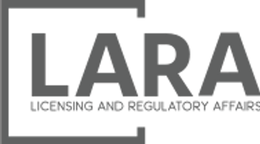 Logo of LARA International Group with bold letters.