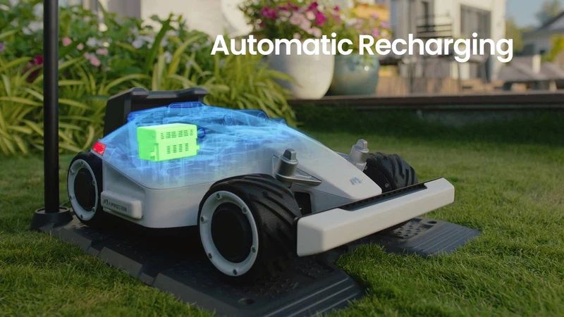 Luba 5000 AWD Mower Is Auto Recharging