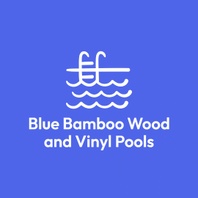 Blue Bamboo Wood and Vinyl Pools