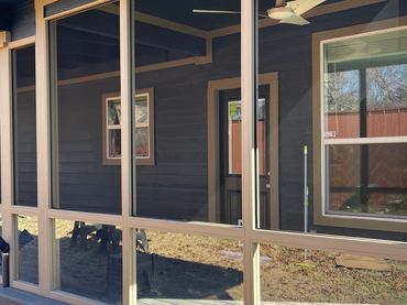 Screened-in porch