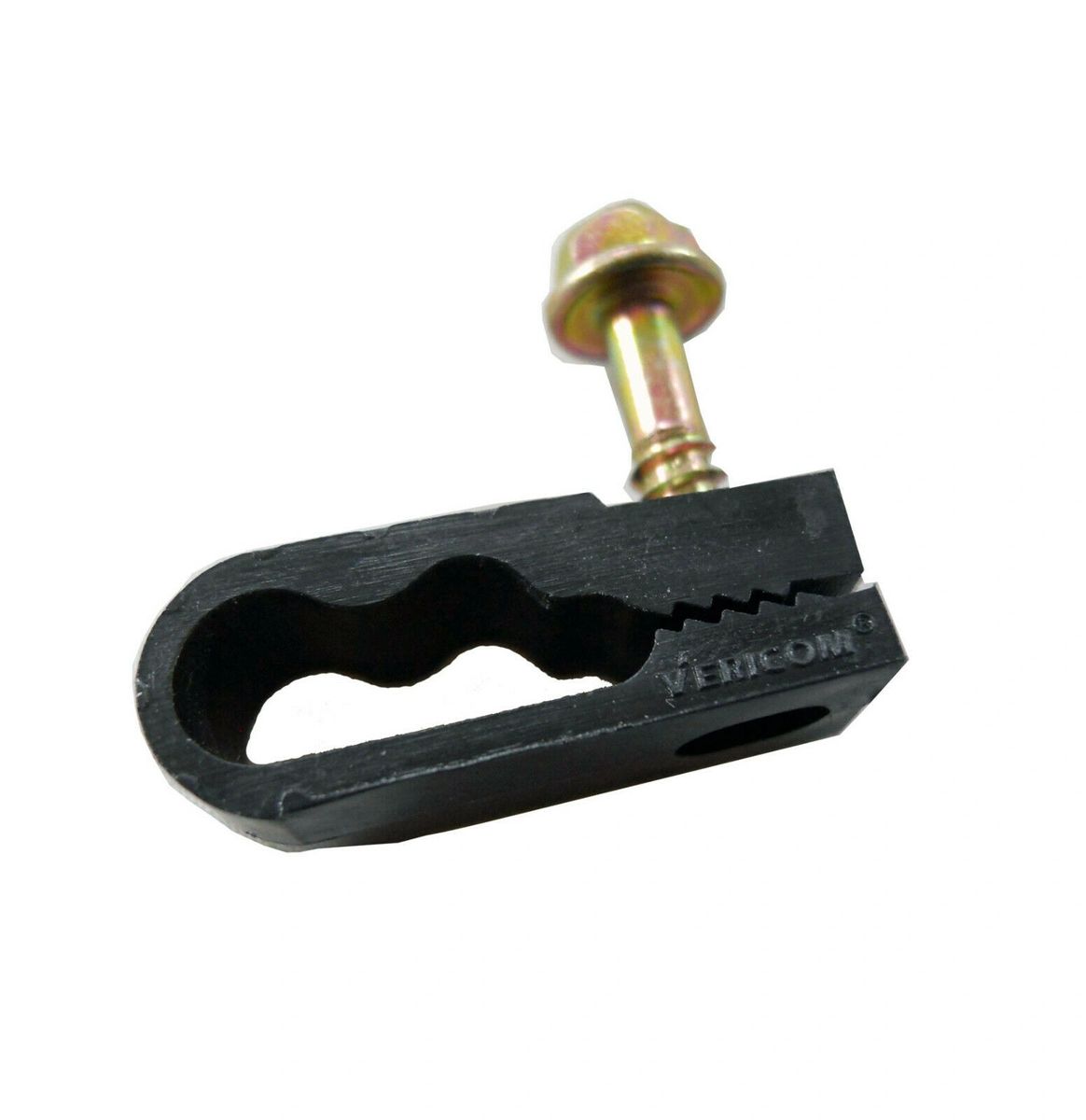 20 PCS Dual Coax Cable Clamps w/Screw!