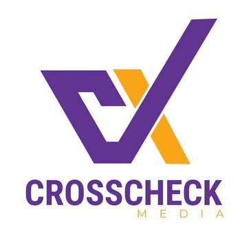 The official logo of CrossCheck Media