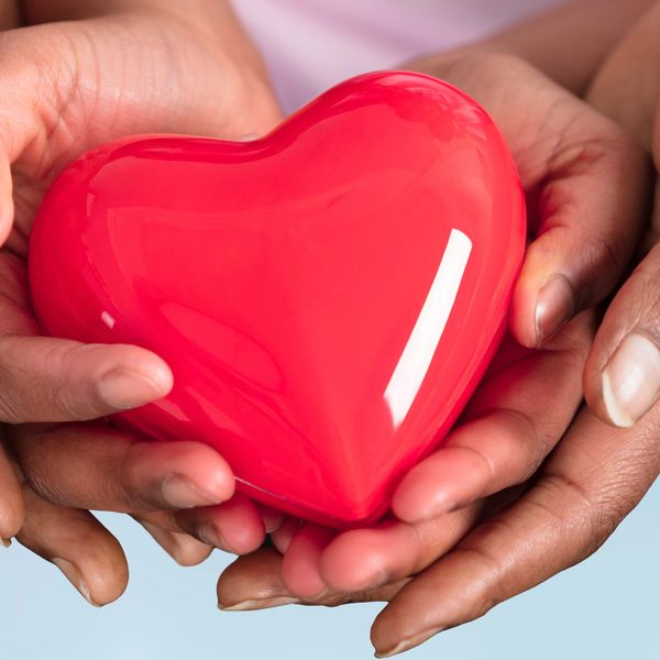 nonprofit mission statement and mission advancement, heart in your hands