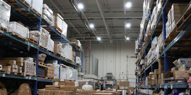 Commercial warehouse lighting upgrade