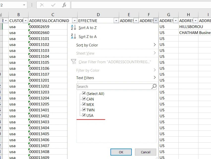Importing Address into D365 FO (2)