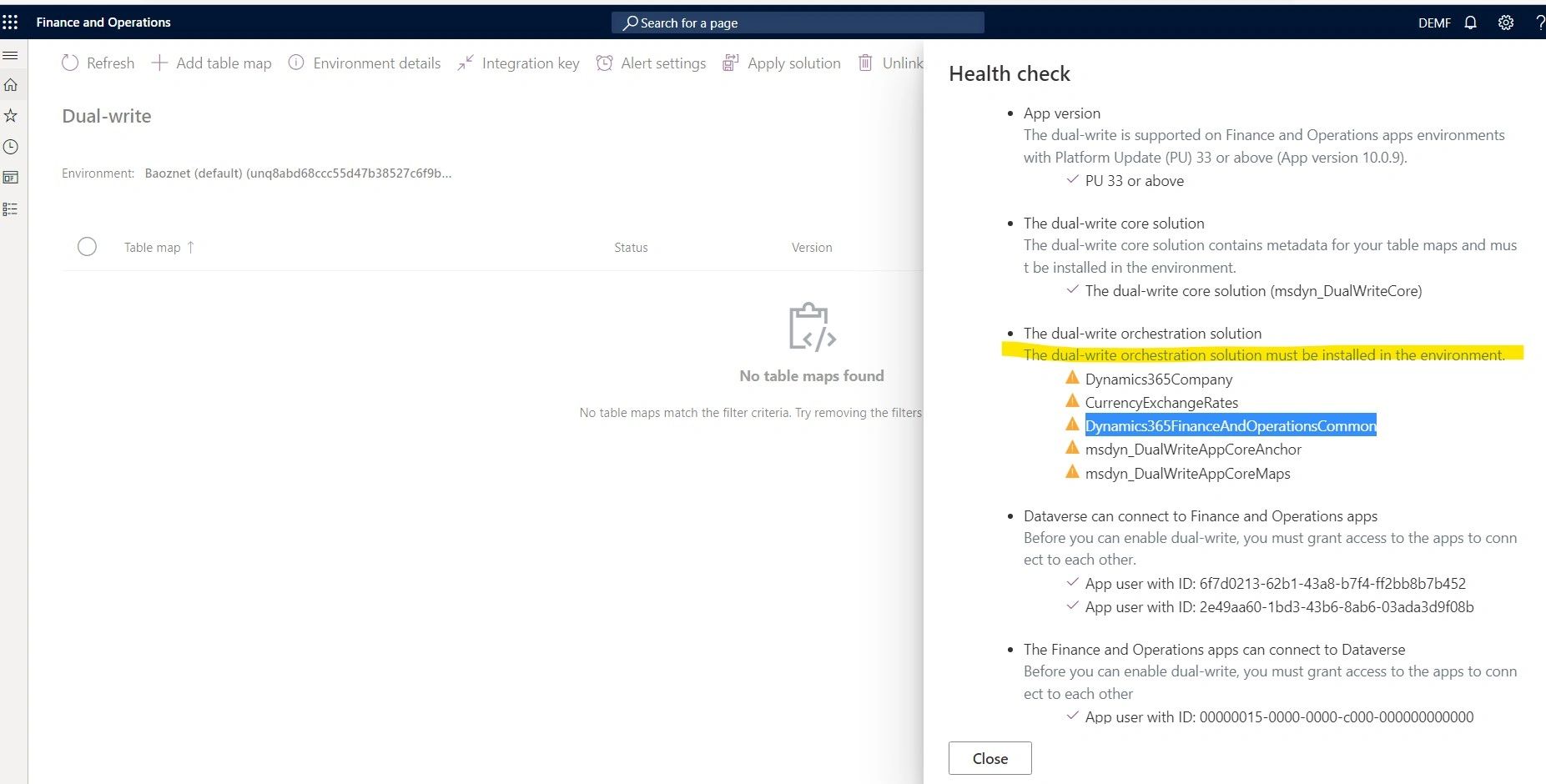 Azure Connector to LCS & DevOps