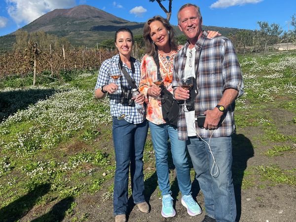 Italy vineyard.