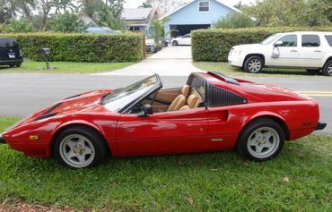 One of the most well know Ferrari's for its appearance in the hit TV show, "Magnum P.I." Ferrari 308.